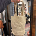 Borsa in crochet naturale