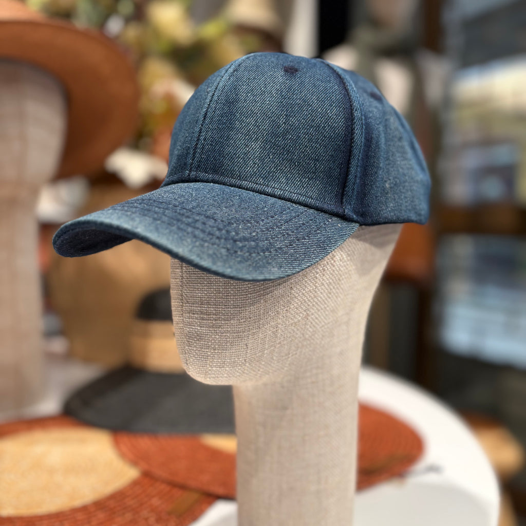 Baseball denim blu