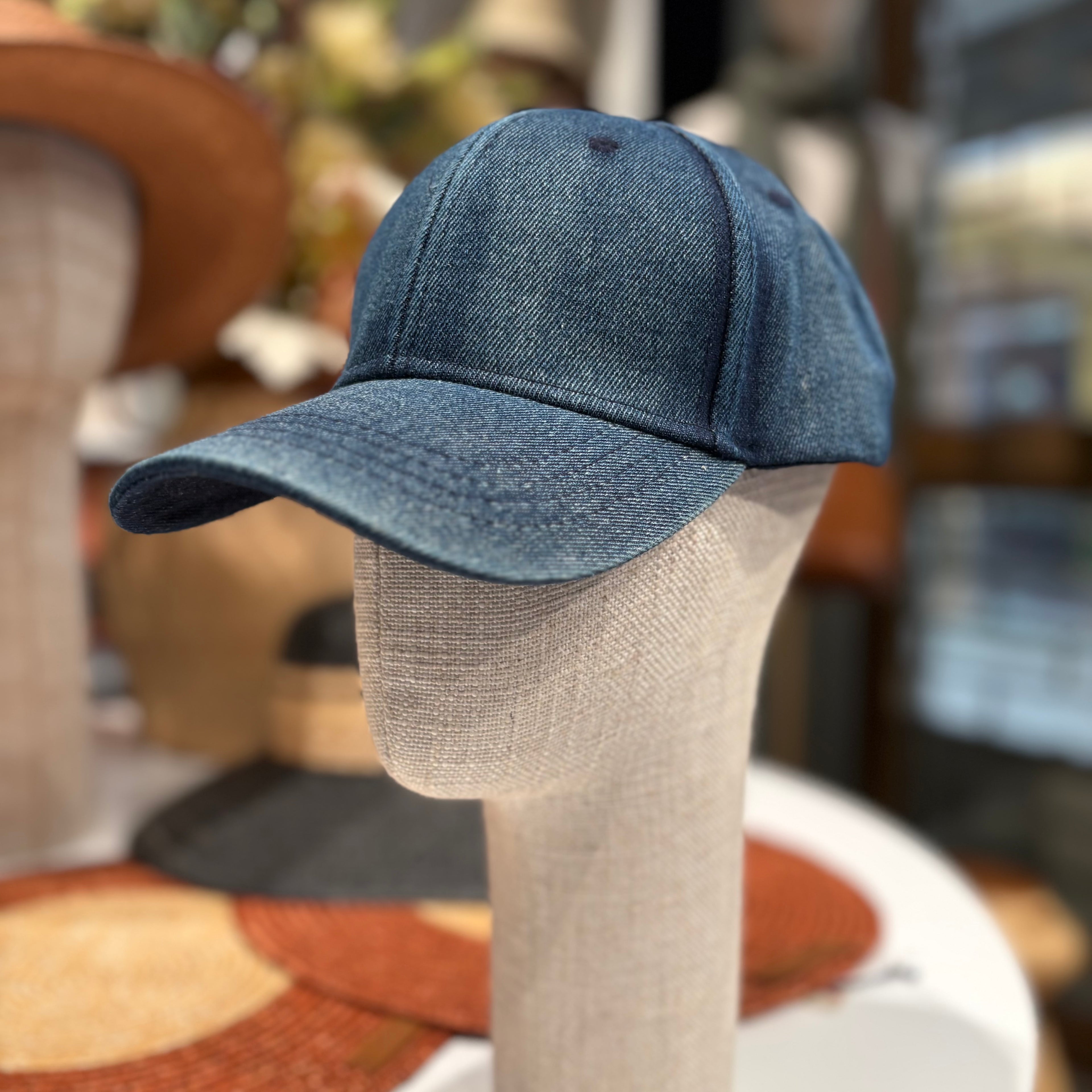 Baseball denim blu