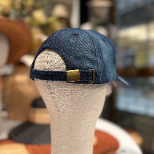 Baseball denim blu