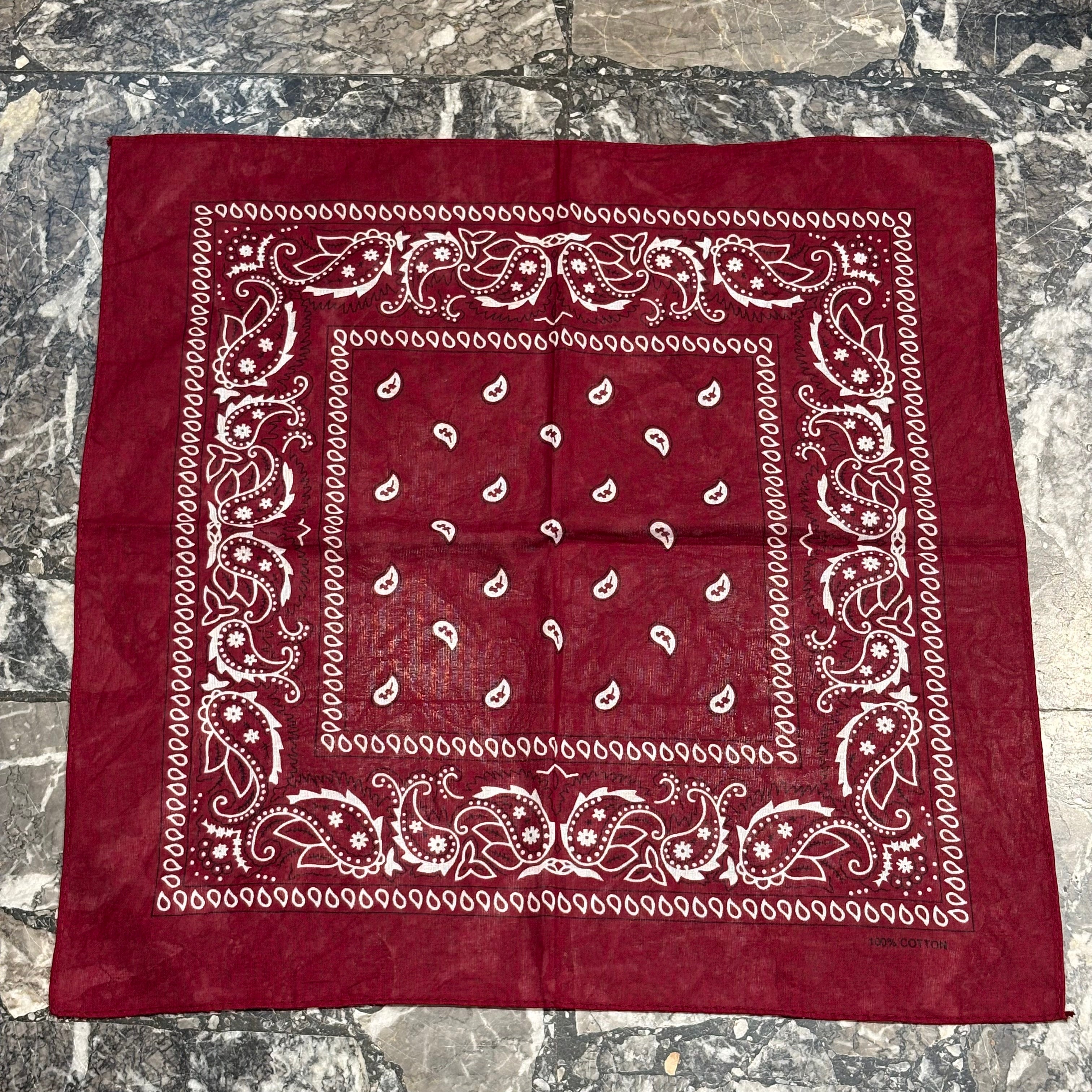 Bandana bordeaux