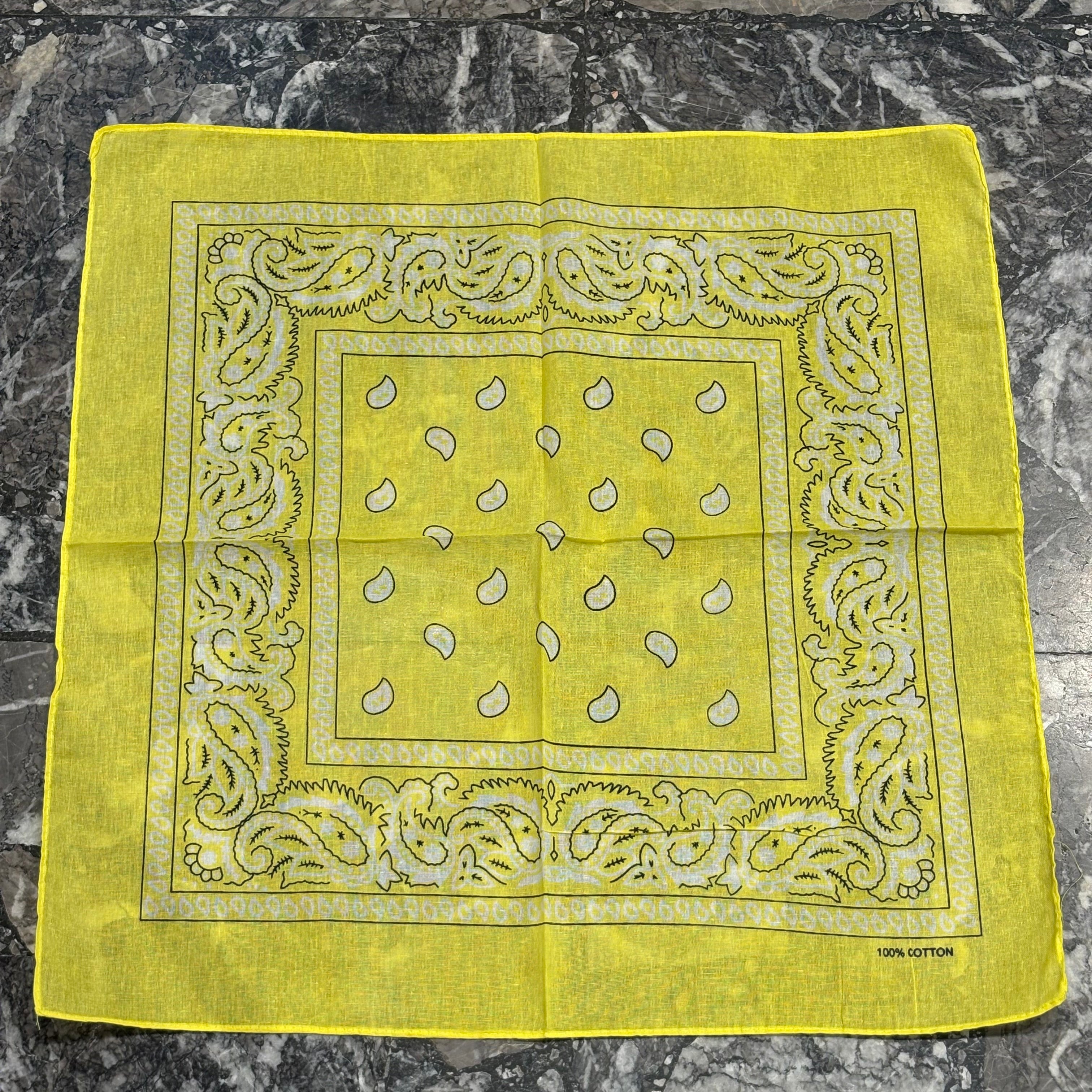 Bandana gialla