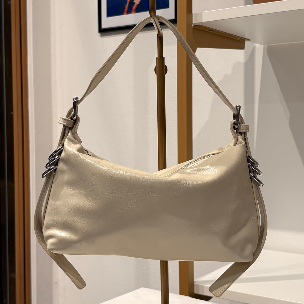 Mini bag bianco latte