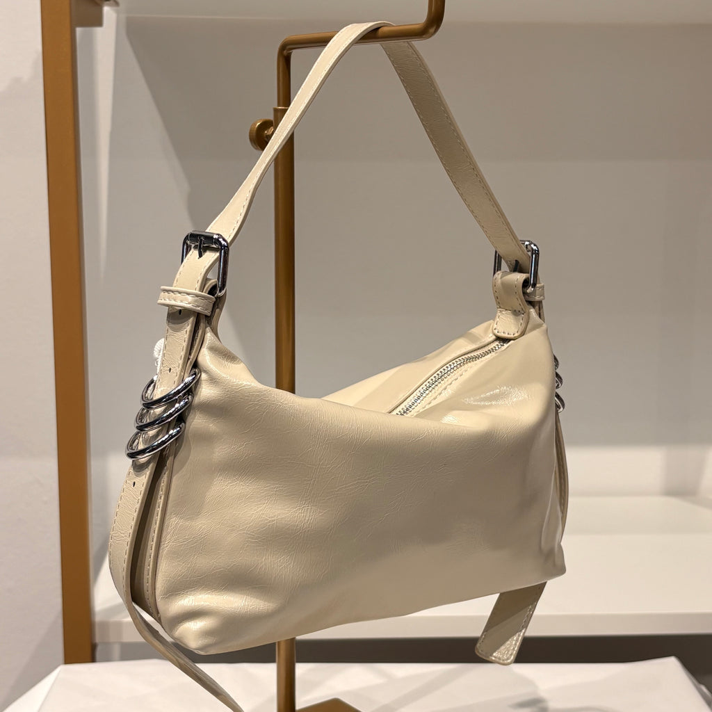 Mini bag bianco latte