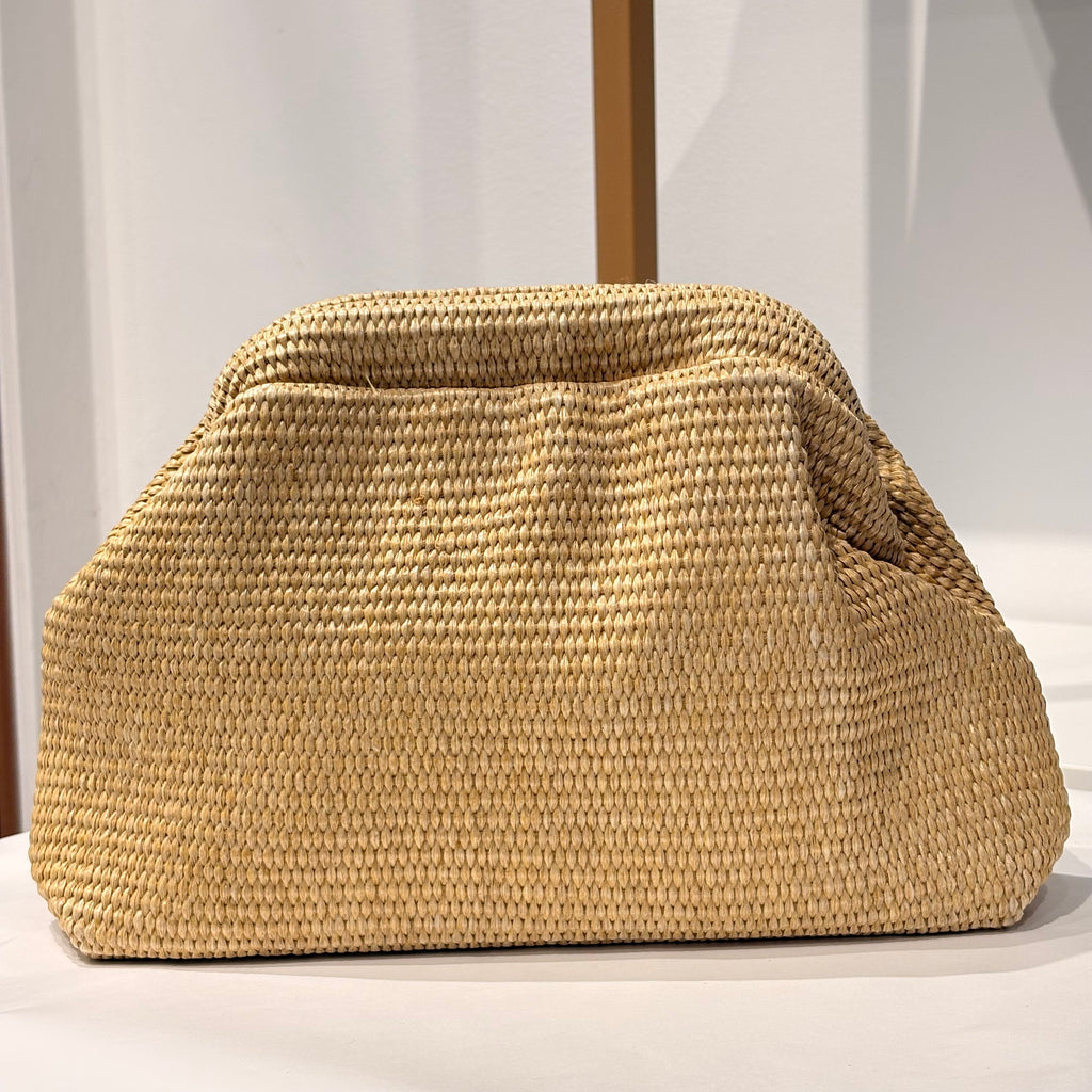 Pouch verde con tracolla