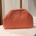 Pouch corallo con tracolla