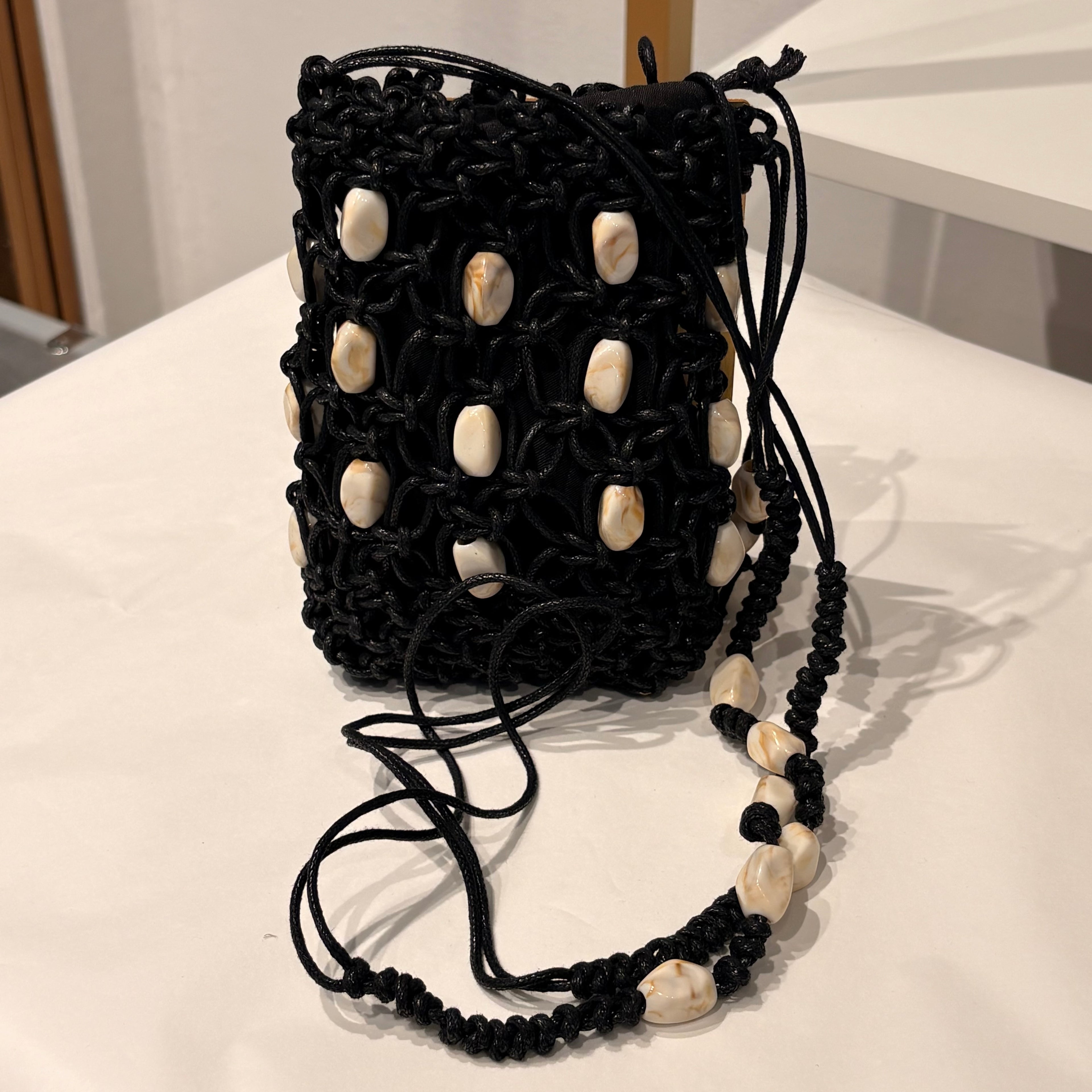 Mini borsa nera