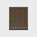 Telo mare leopardo marrone in spugna